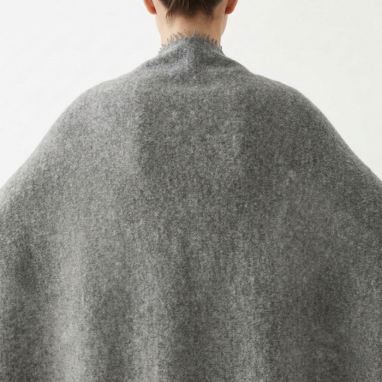Pure 16-Micron Handknitted Cashmere Pashmina Shawl