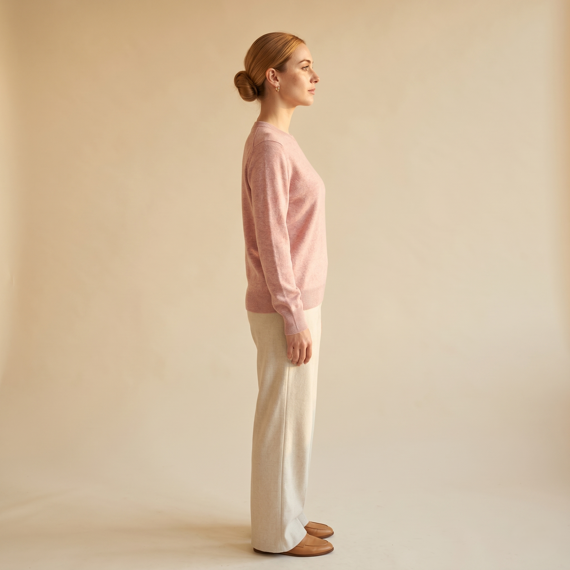 Himalayan Cashmere Original Crewneck Sweater For Women