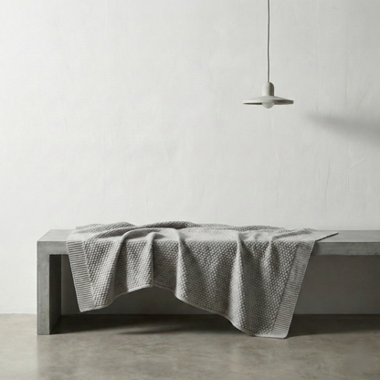 Heirloom Honeycomb Pure Himalayan Cashmere Throw