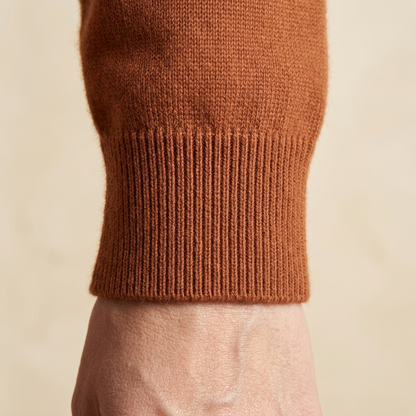 V-Neck Himalayan Cashmere Sweater For Women