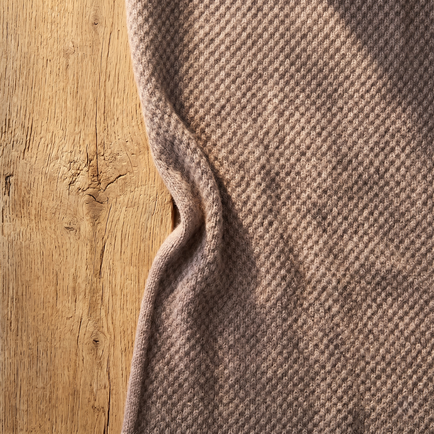 Heirloom Honeycomb Pure Himalayan Cashmere Throw