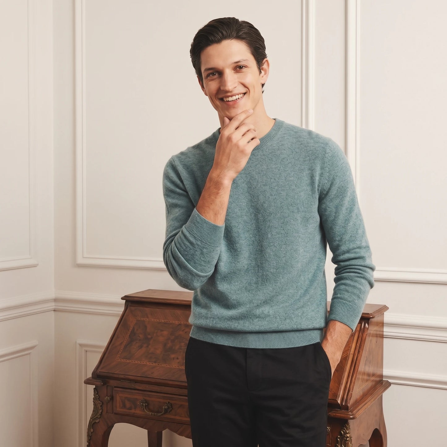 Original Crewneck Himalayan Cashmere Sweater