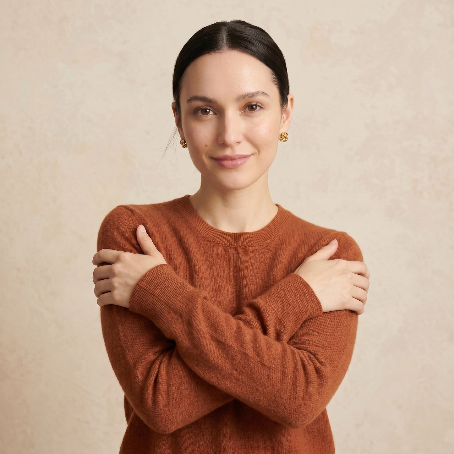 Himalayan Cashmere Original Crewneck Sweater For Women