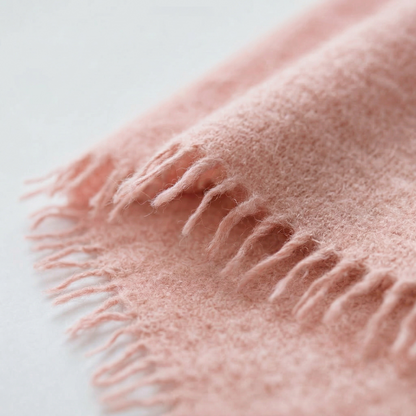 Pure 16-Micron Handknitted Cashmere Pashmina Shawl - 28×84 IN