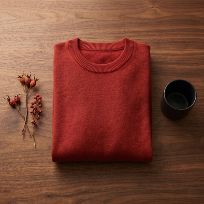 Himalayan Cashmere Original Crewneck Sweater For Women