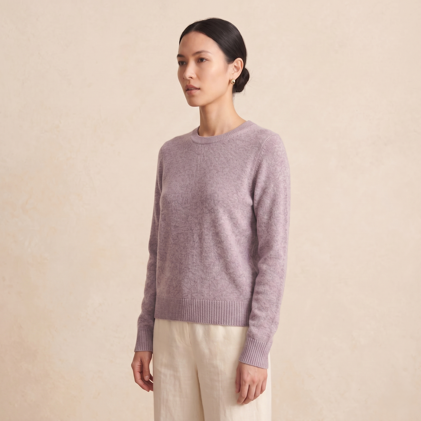 Himalayan Cashmere Original Crewneck Sweater For Women