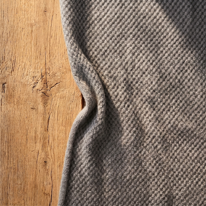 Heirloom Honeycomb Pure Himalayan Cashmere Throw