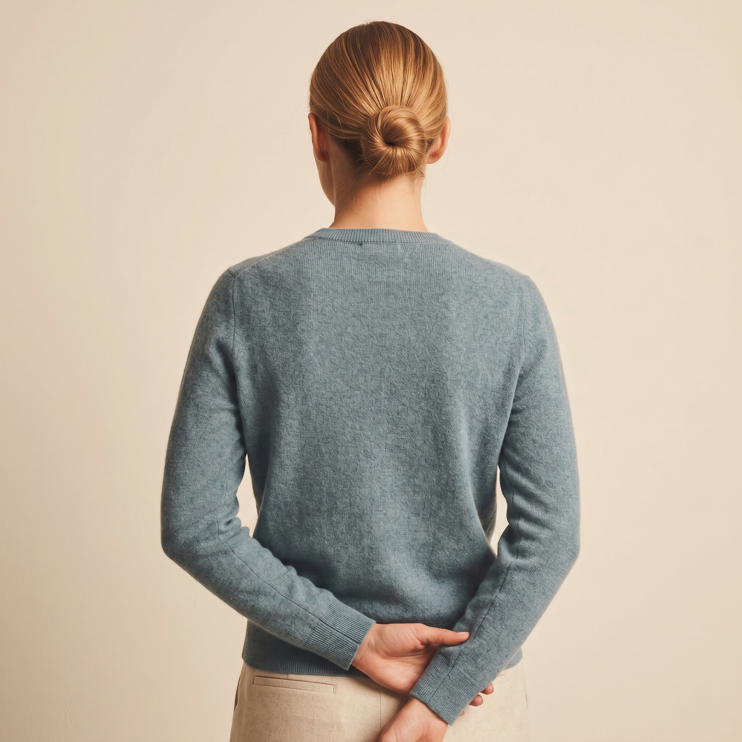 Himalayan Cashmere Original Crewneck Sweater For Women