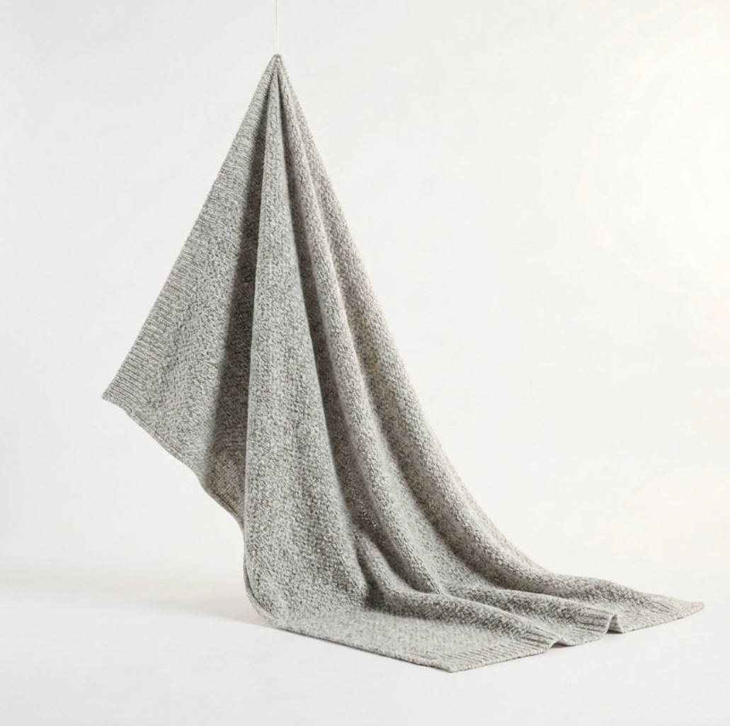Heirloom Honeycomb Pure Himalayan Cashmere Throw