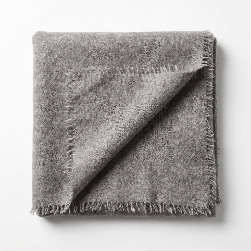 Pure 16-Micron Handknitted Cashmere Pashmina Shawl