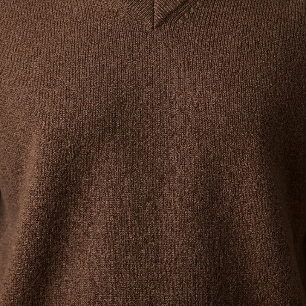 V-Neck Himalayan Cashmere Sweater For Women