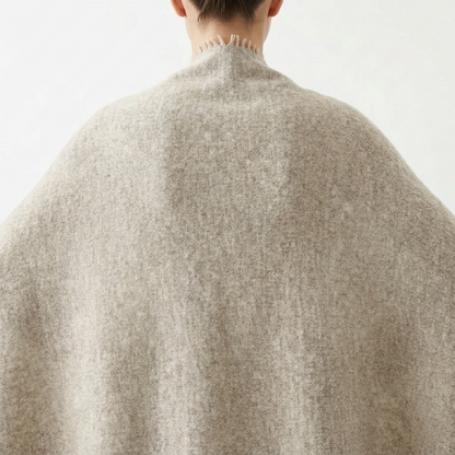 Pure 16-Micron Handknitted Cashmere Pashmina Shawl