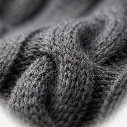 Heirloom Cable-Knit Pure Himalayan Cashmere Throw