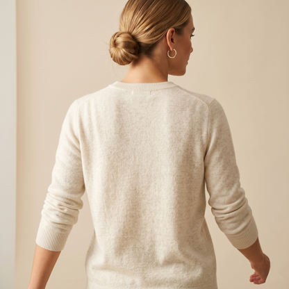 Himalayan Cashmere Original Crewneck Sweater For Women