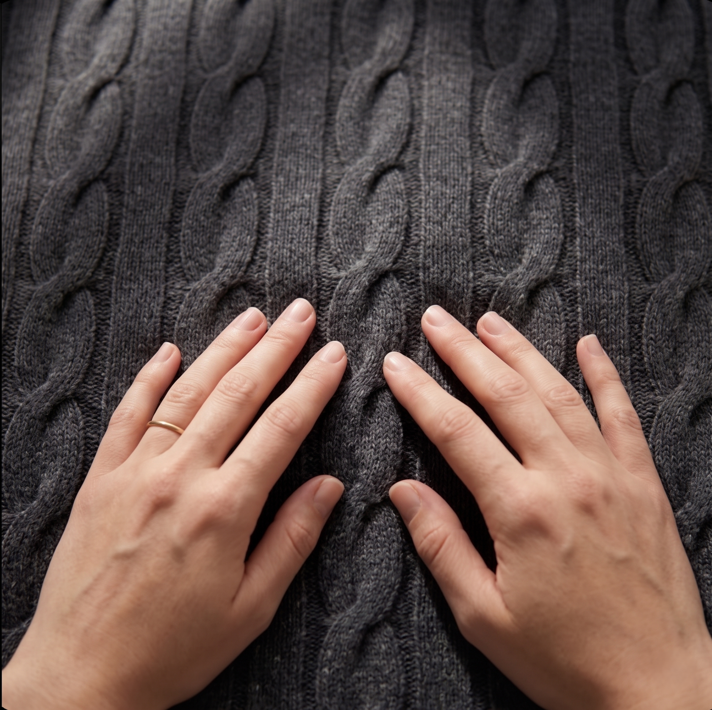Heirloom Cable-Knit Pure Himalayan Cashmere Throw