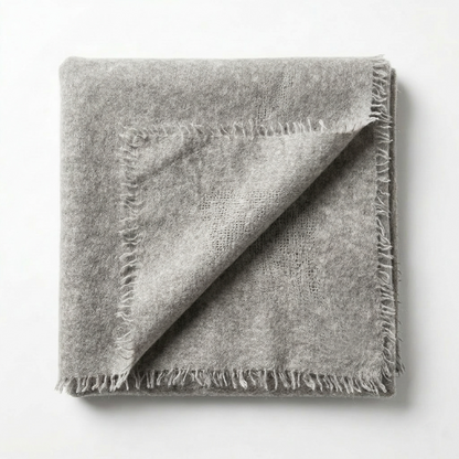 Pure 16-Micron Handknitted Cashmere Pashmina Shawl