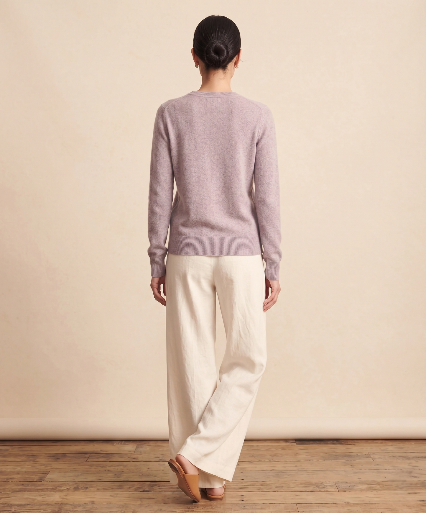 Himalayan Cashmere Original Crewneck Sweater For Women