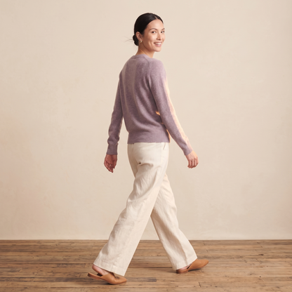Himalayan Cashmere Original Crewneck Sweater For Women
