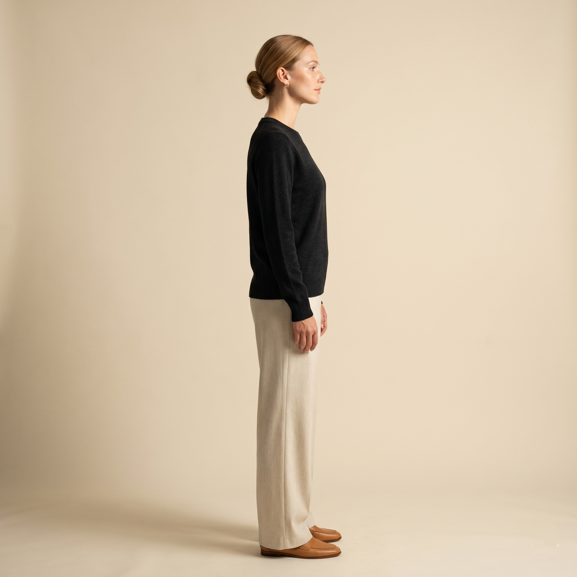 Himalayan Cashmere Original Crewneck Sweater For Women