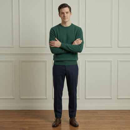 Pine Original Crewneck Himalayan Cashmere Full Sleeve Sweater For Men