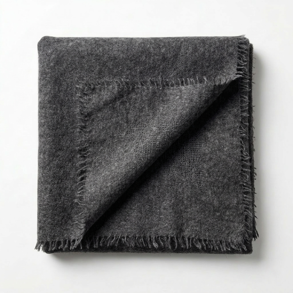 Pure 16-Micron Handknitted Cashmere Pashmina Shawl