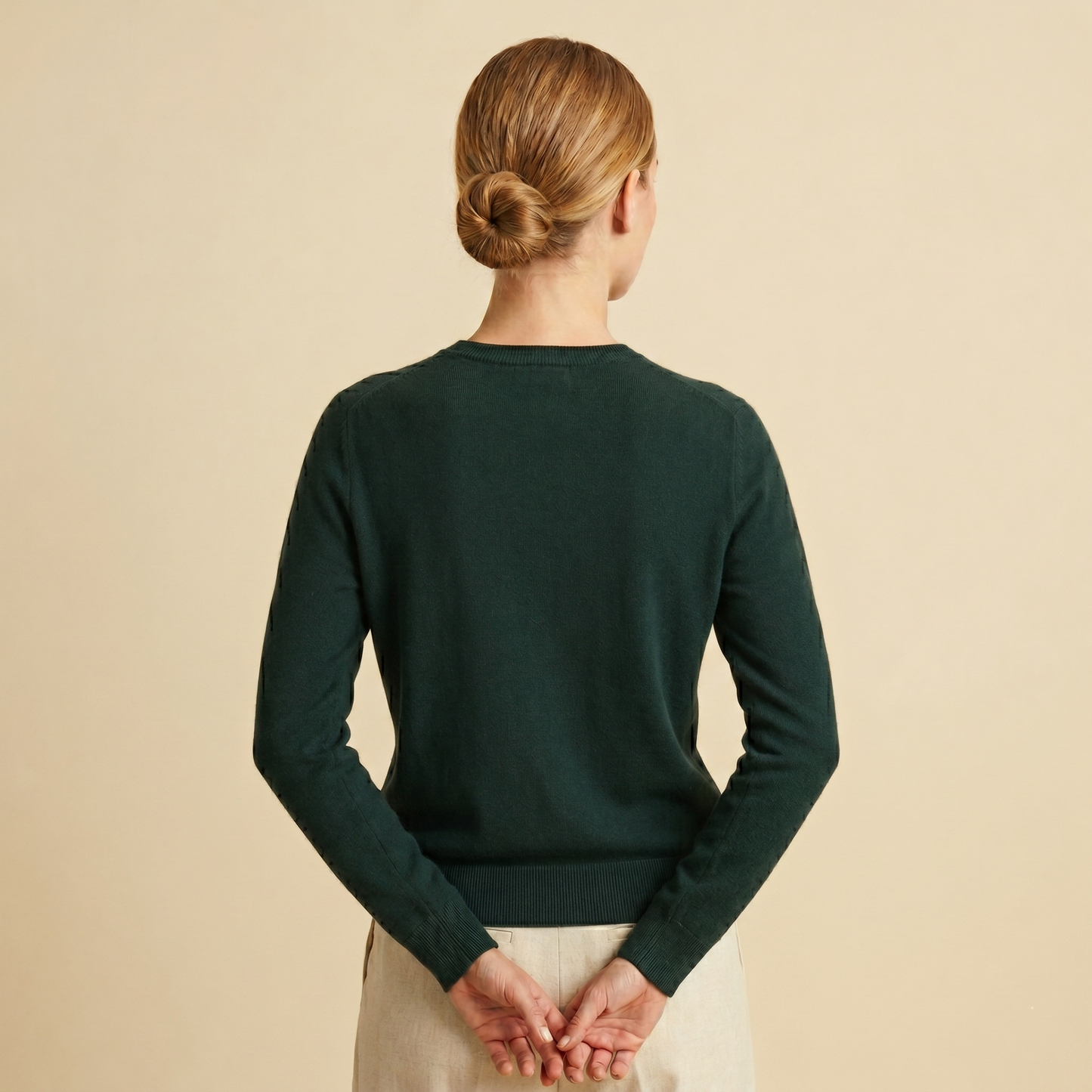 Himalayan Cashmere Original Crewneck Sweater For Women