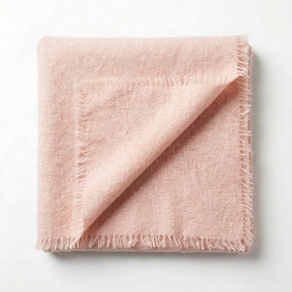 Pure 16-Micron Handknitted Cashmere Pashmina Shawl - 28×84 IN