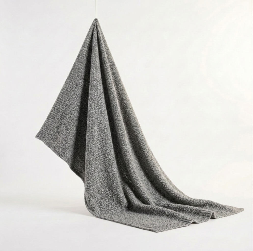 Heirloom Honeycomb Pure Himalayan Cashmere Throw