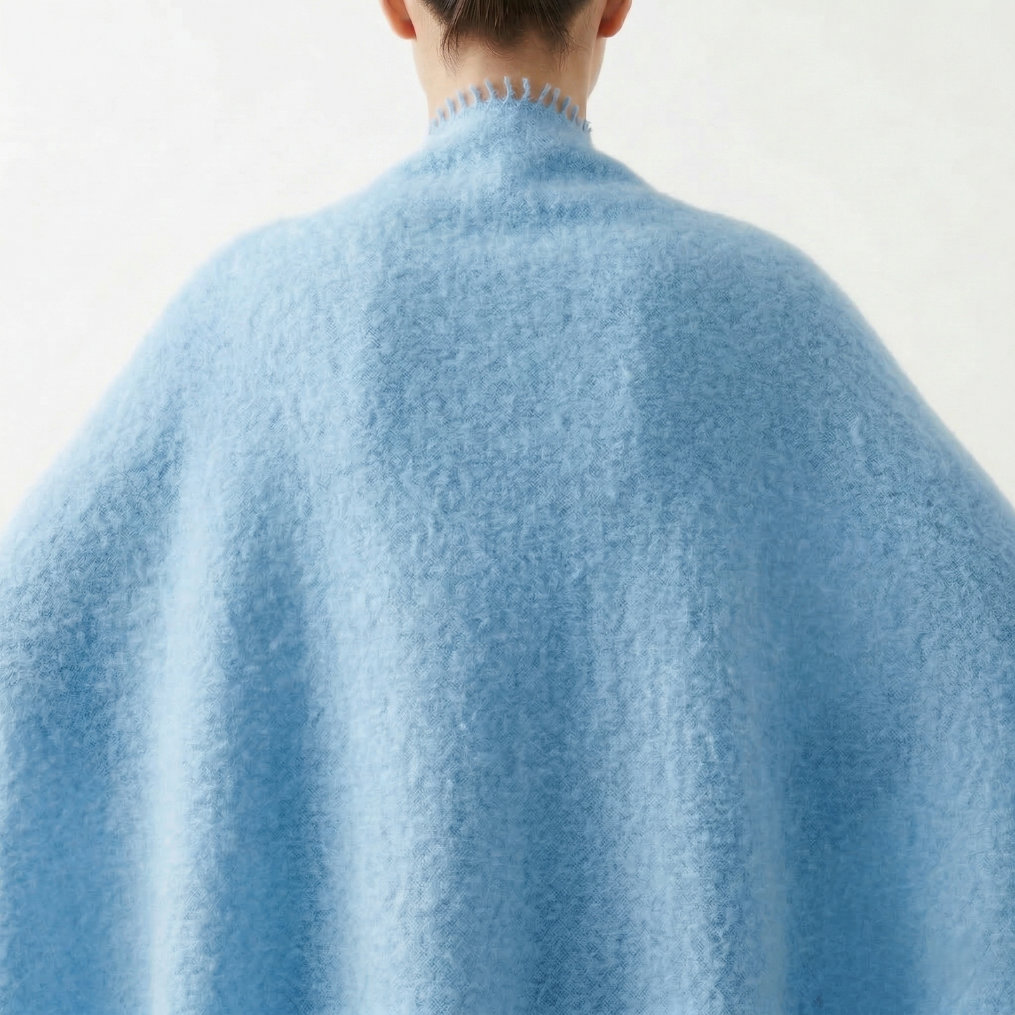 Pure 16-Micron Handknitted Cashmere Pashmina Shawl - 28×84 IN
