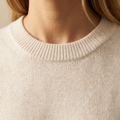 Himalayan Cashmere Original Crewneck Sweater For Women