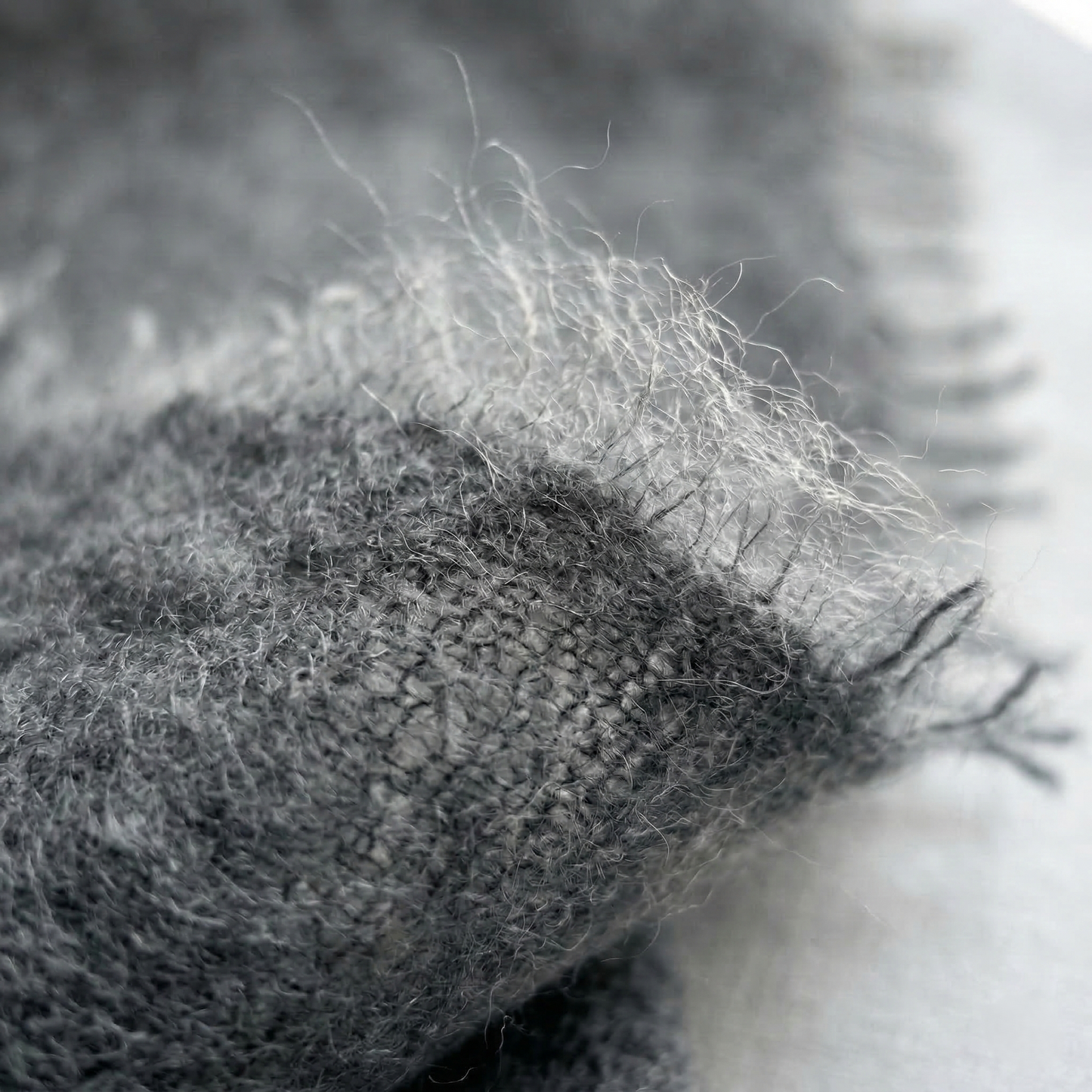 Pure 16-Micron Handknitted Cashmere Pashmina Shawl
