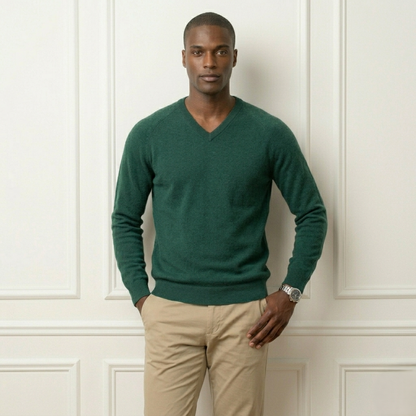 Premium Pine Original V-Neck Full sleeve Cashmere Sweater for Men