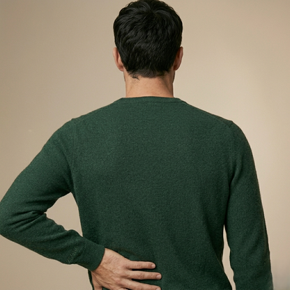 Premium Pine Original V-Neck Full sleeve Himalayan Cashmere Sweater for Men