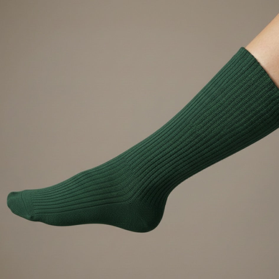 Pure Cashmere Knee Socks Women's | Solace Luxury | Handmade