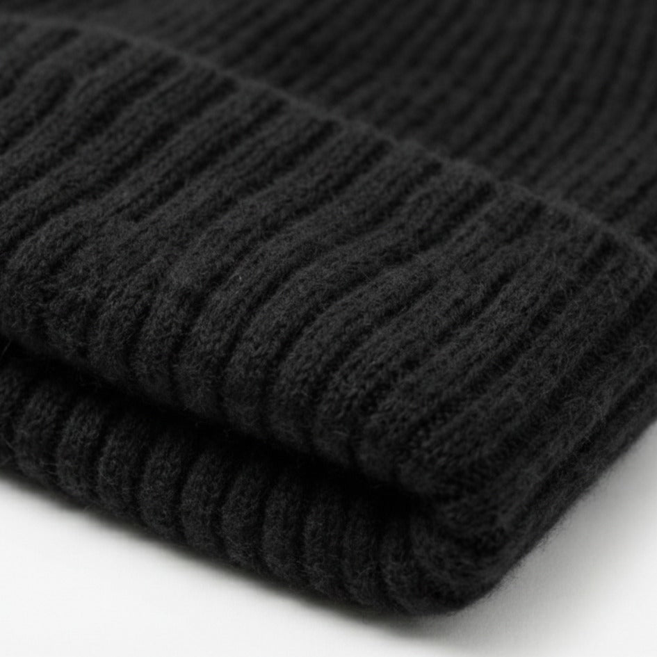 Haven Ribbed Cashmere Beanie | 100% Pure Himalayan Unisex