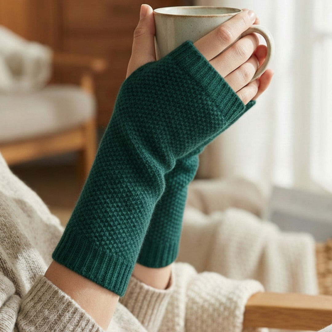 Whisper Cashmere Wrist Warmers | 100% Pure Himalayan Women's