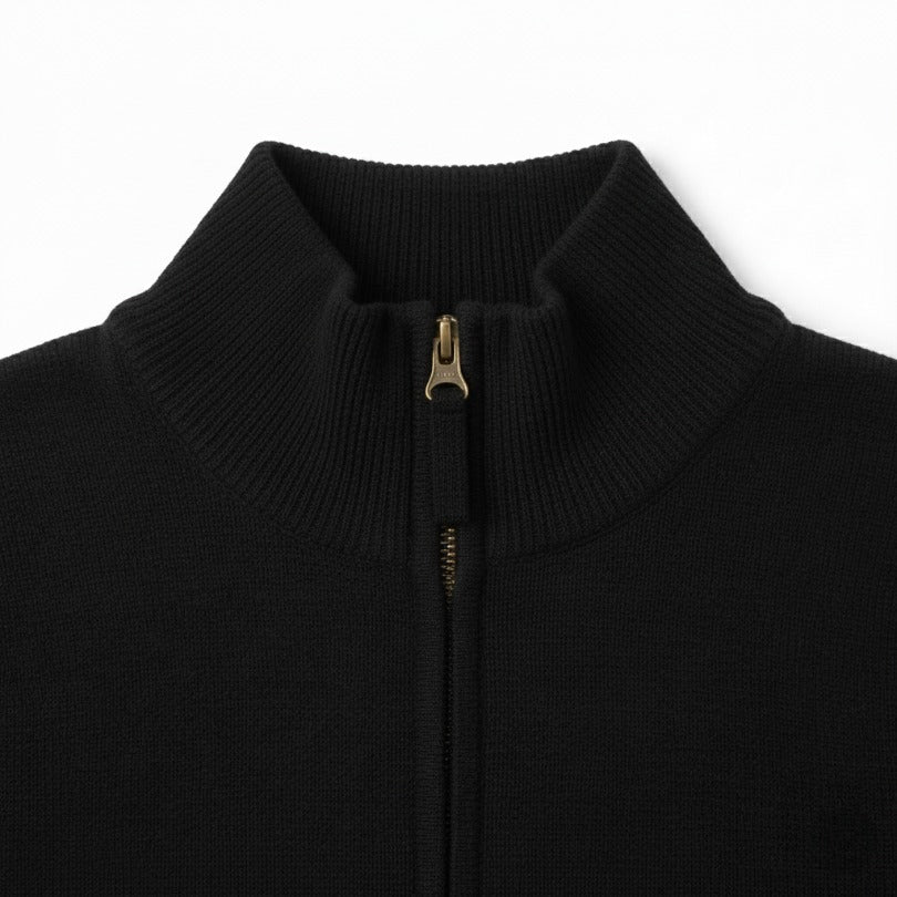 Pure Himalayan Cashmere Half-Zip | Men's Embrace Sweater