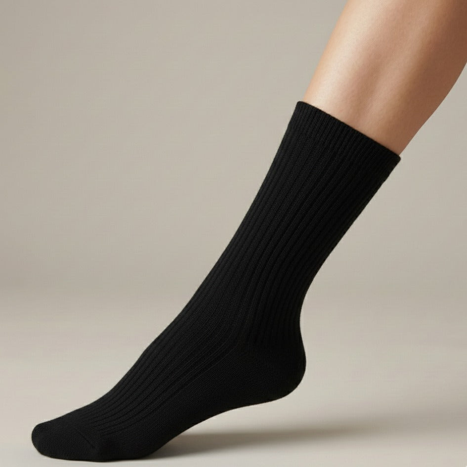 Pure Cashmere Knee Socks Women's | Solace Luxury | Handmade