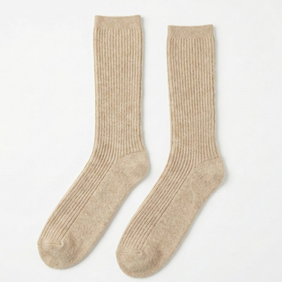 Pure Cashmere Knee Socks Women's | Solace Luxury | Handmade