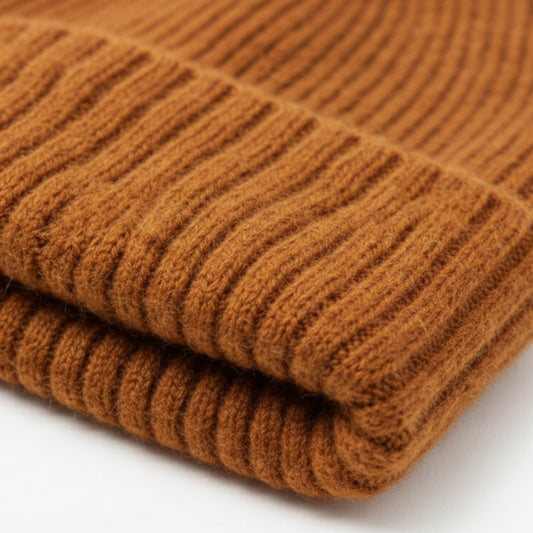 Haven Ribbed Cashmere Beanie | 100% Pure Himalayan Unisex