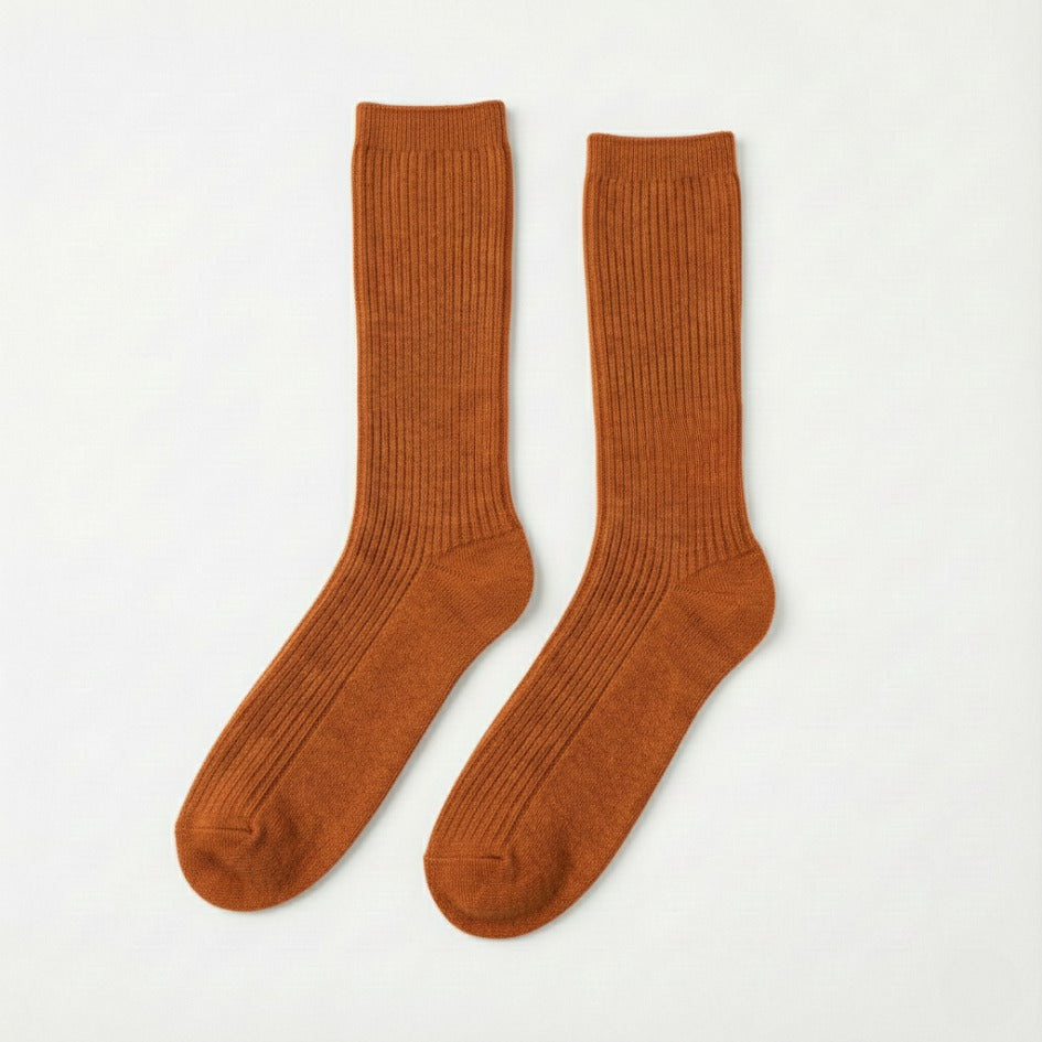 Pure Cashmere Knee Socks Women's | Solace Luxury | Handmade