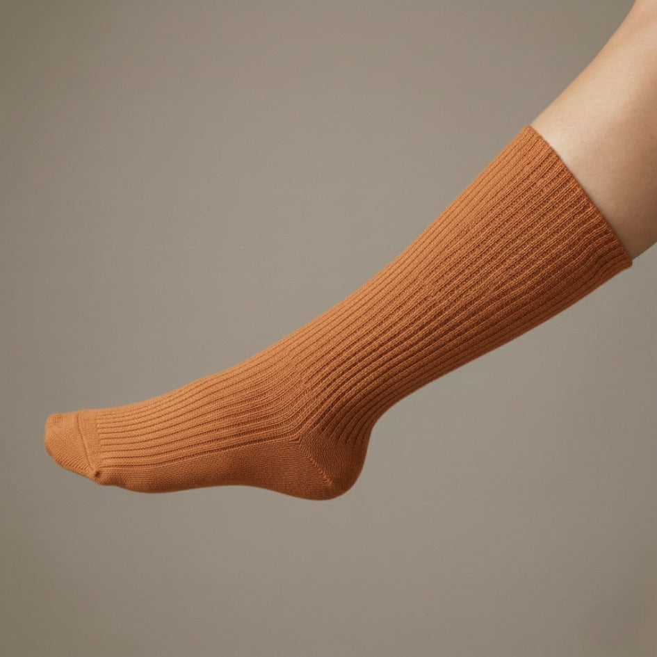 Pure Cashmere Knee Socks Women's | Solace Luxury | Handmade