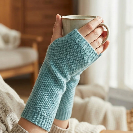 Whisper Cashmere Wrist Warmers | 100% Pure Himalayan Women's