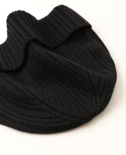 100% Pure Himalayan Cashmere Hat - Tenzing Black