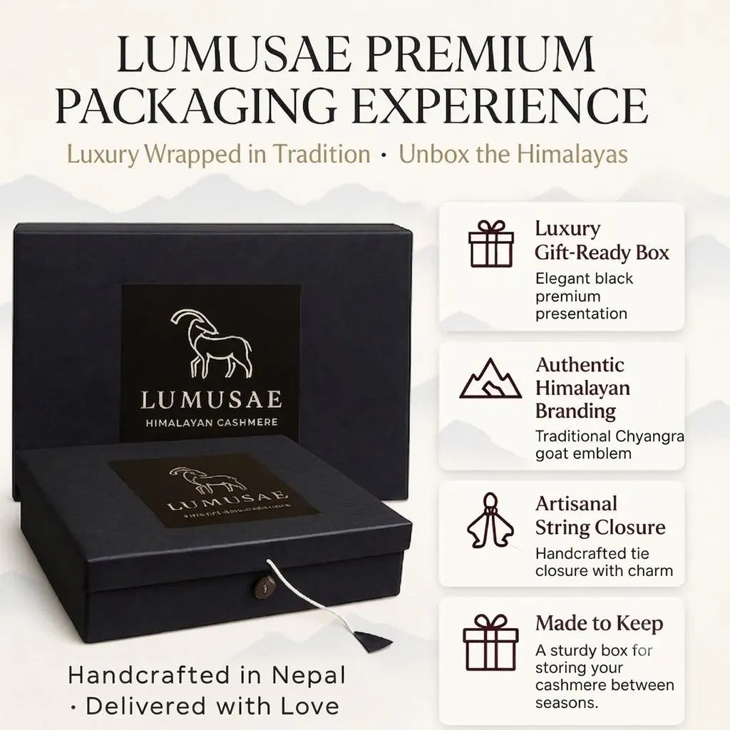Lumusae premium packaging experience