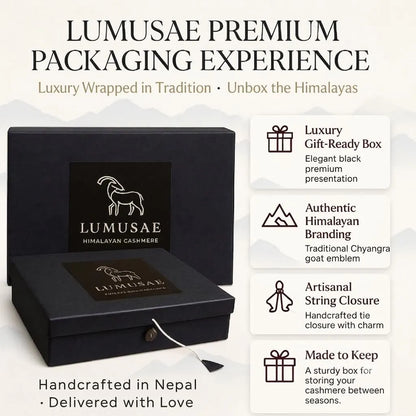Lumusae premium packaging experience