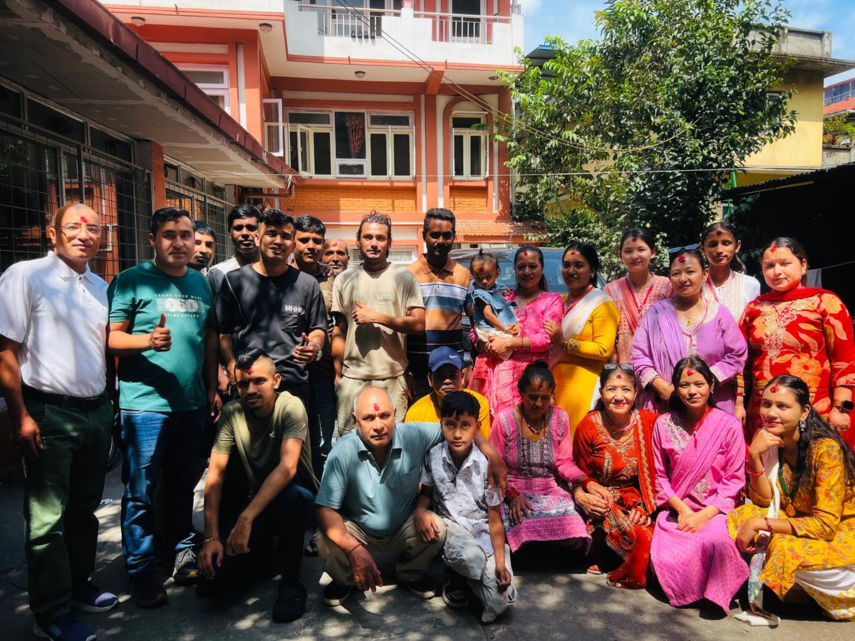The Lumusae team, Kathmandu