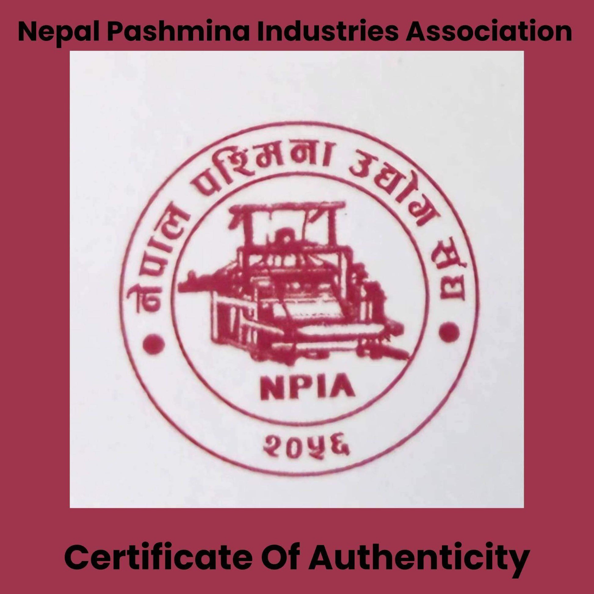 NPIA Certified 100% Pure Himalayan Cashmere Pashmina Poncho - Upper Mustang Natural Grey - Lumusae